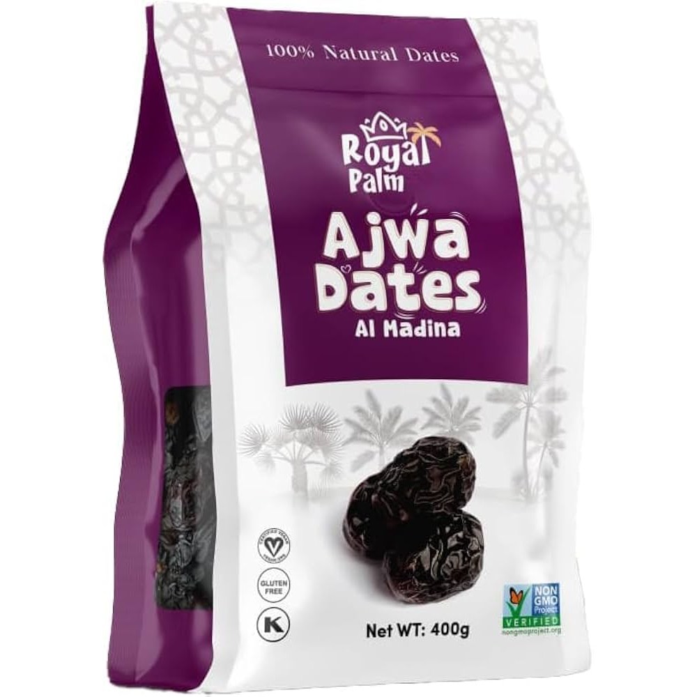AJWA MADINA DATES ROYAL PALM 400 GM