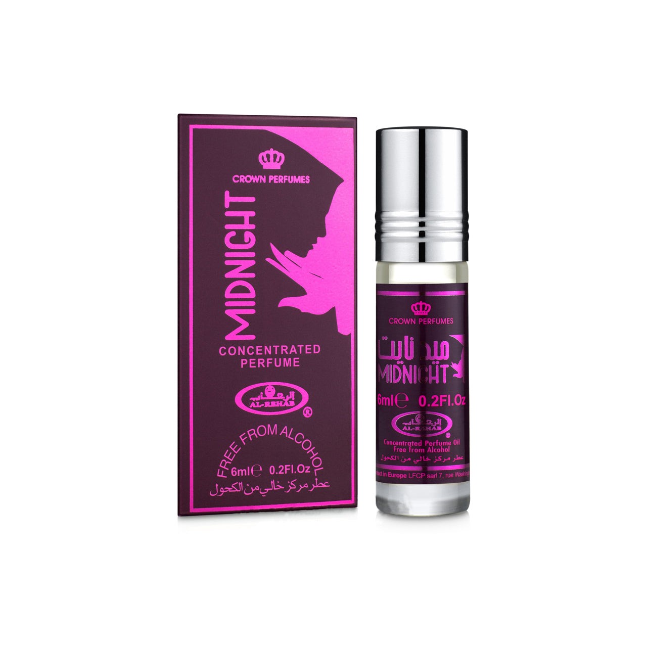 CROWN PERFUMES MIDNIGHT 6 ML