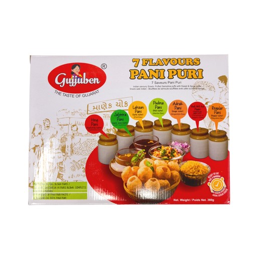 GUJJUBEN PANI PURI 360 GM