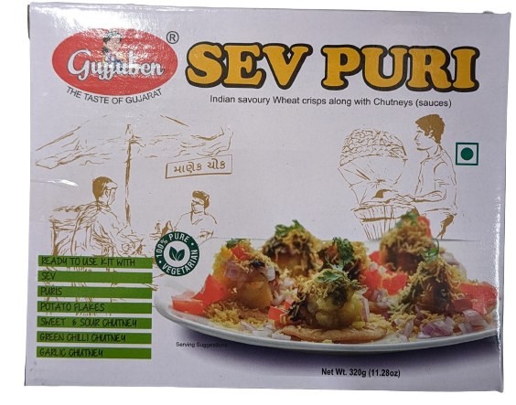 GUJJUBEN SEV PURI 320 GM
