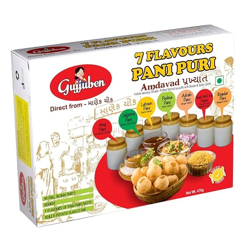Gujjuben Hot And Sicy Theeka Paani 1 PACK