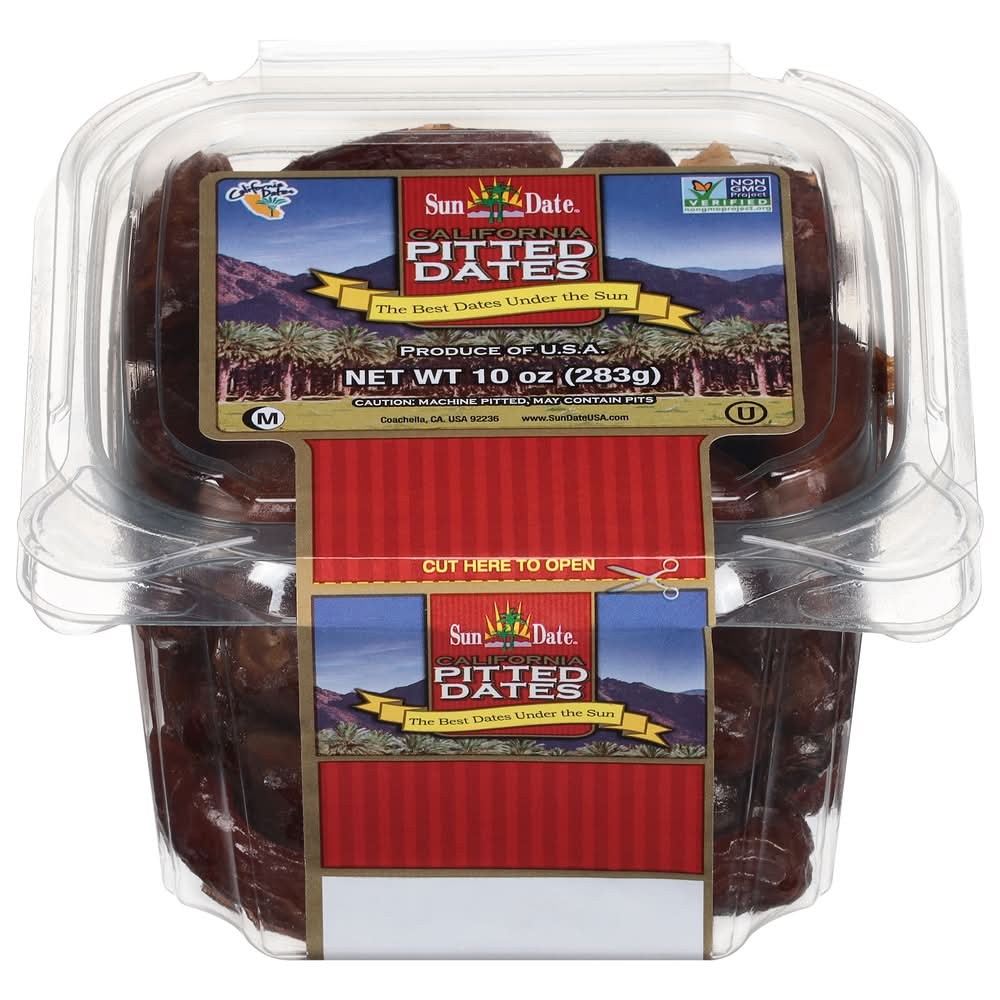 Sun Date Pitted Dates 10 OZ
