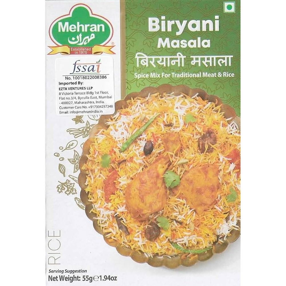 MEHRAN BIRYANI MASALA 55 GM