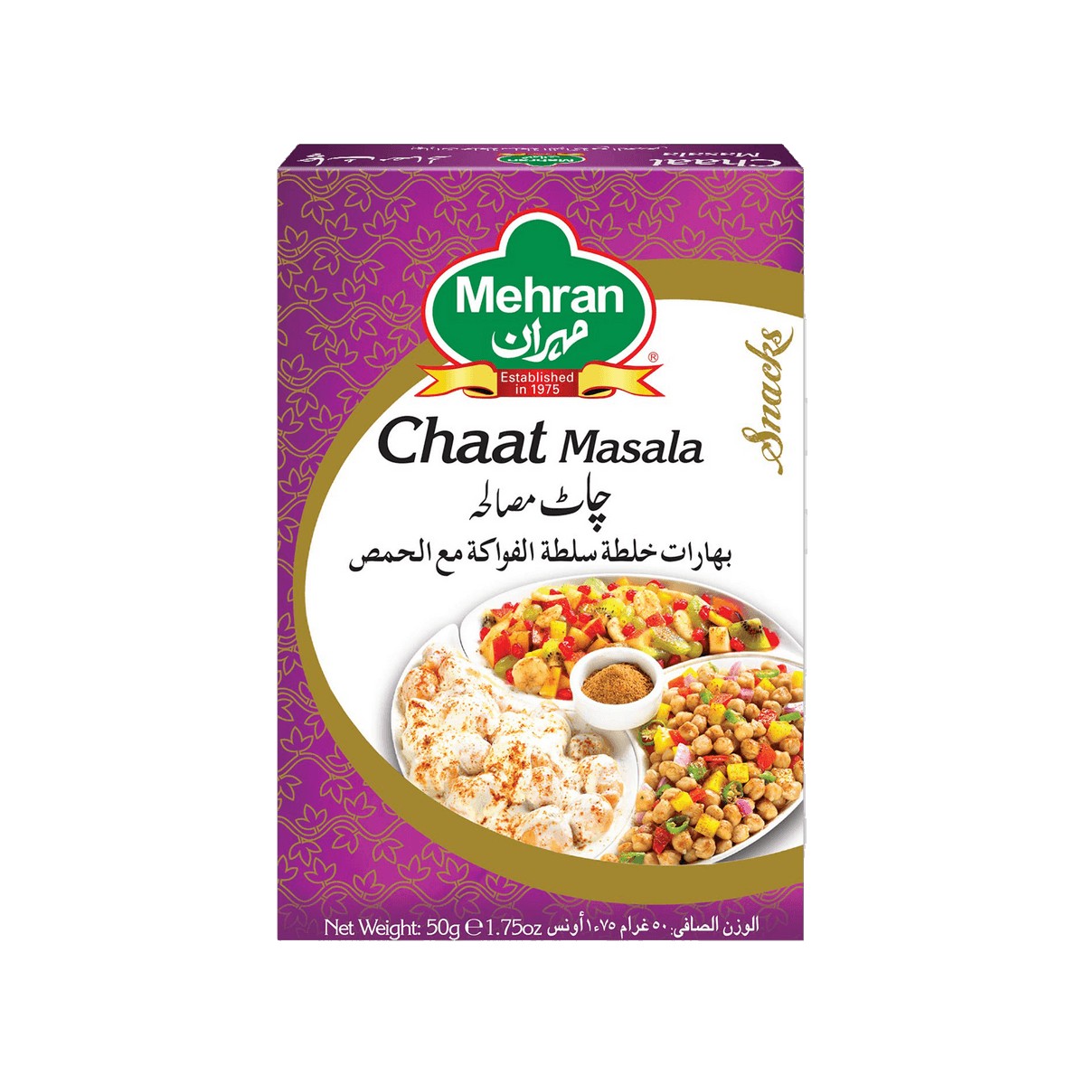 MEHRAN CHAT MASALA 50 GM