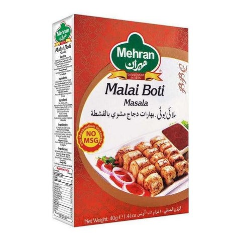 MEHRAN MALAI BOTI MASALA 40 GM