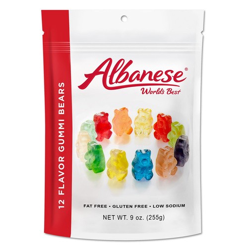 ALBANESE GUMMI BEARS 9 OZ