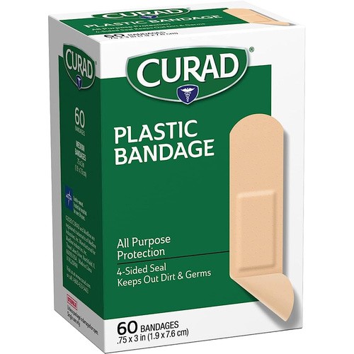 QC BANDAGE PLASTIC 60 COUNT