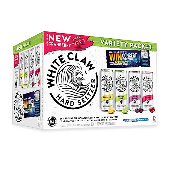 White Claw  12 Pack