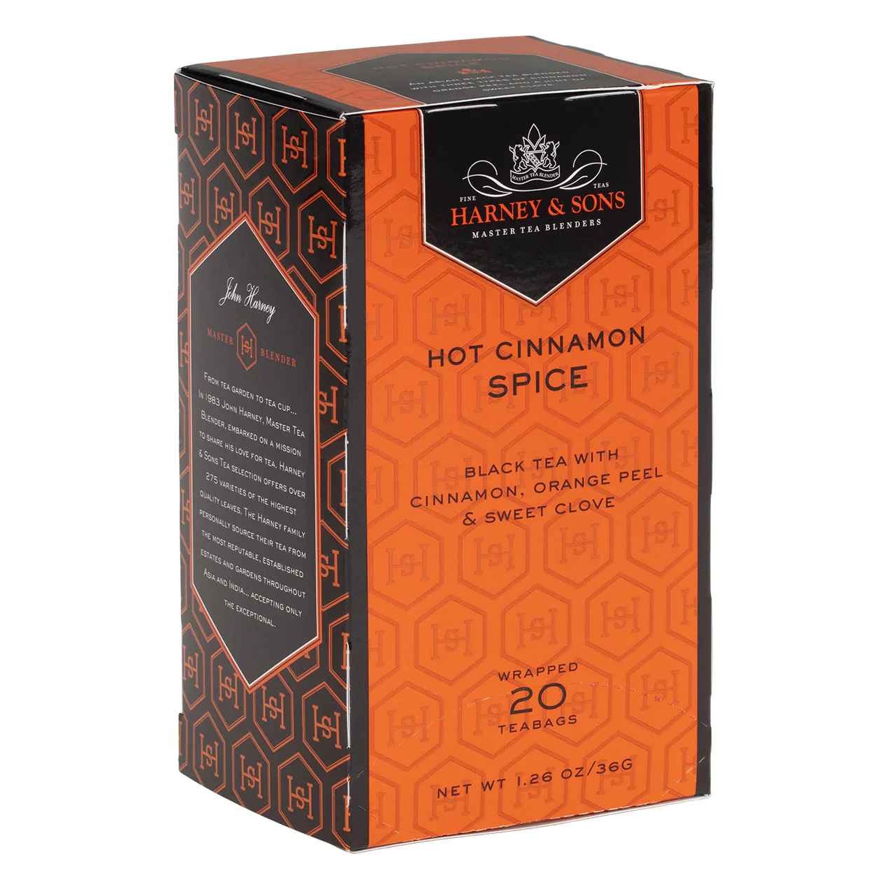 HARNEY And SONS HOT CINNAMON SPICE 20 Each