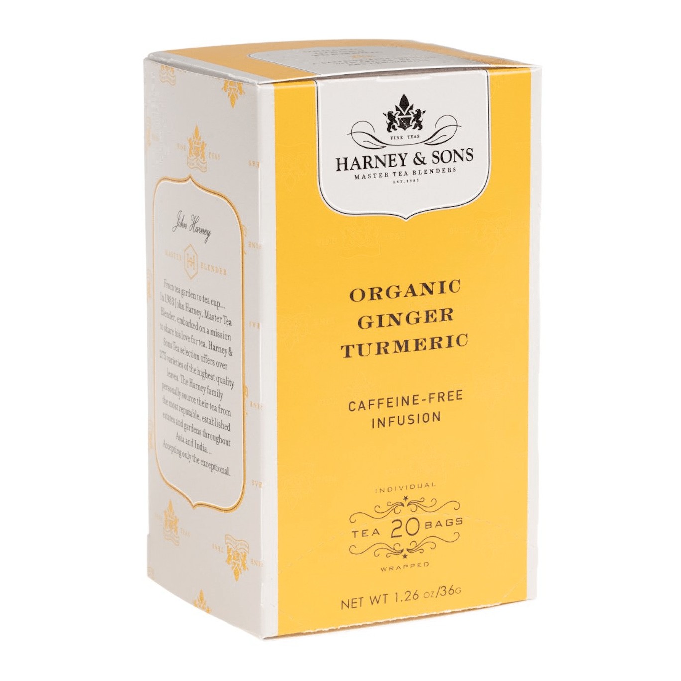 HARNEY And SONS GINGER TURMERIC 0.08 Lbs