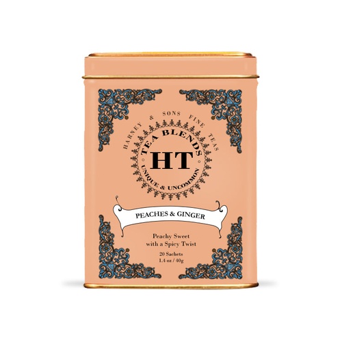 HT PEACHES GINGER TEA 40 GM