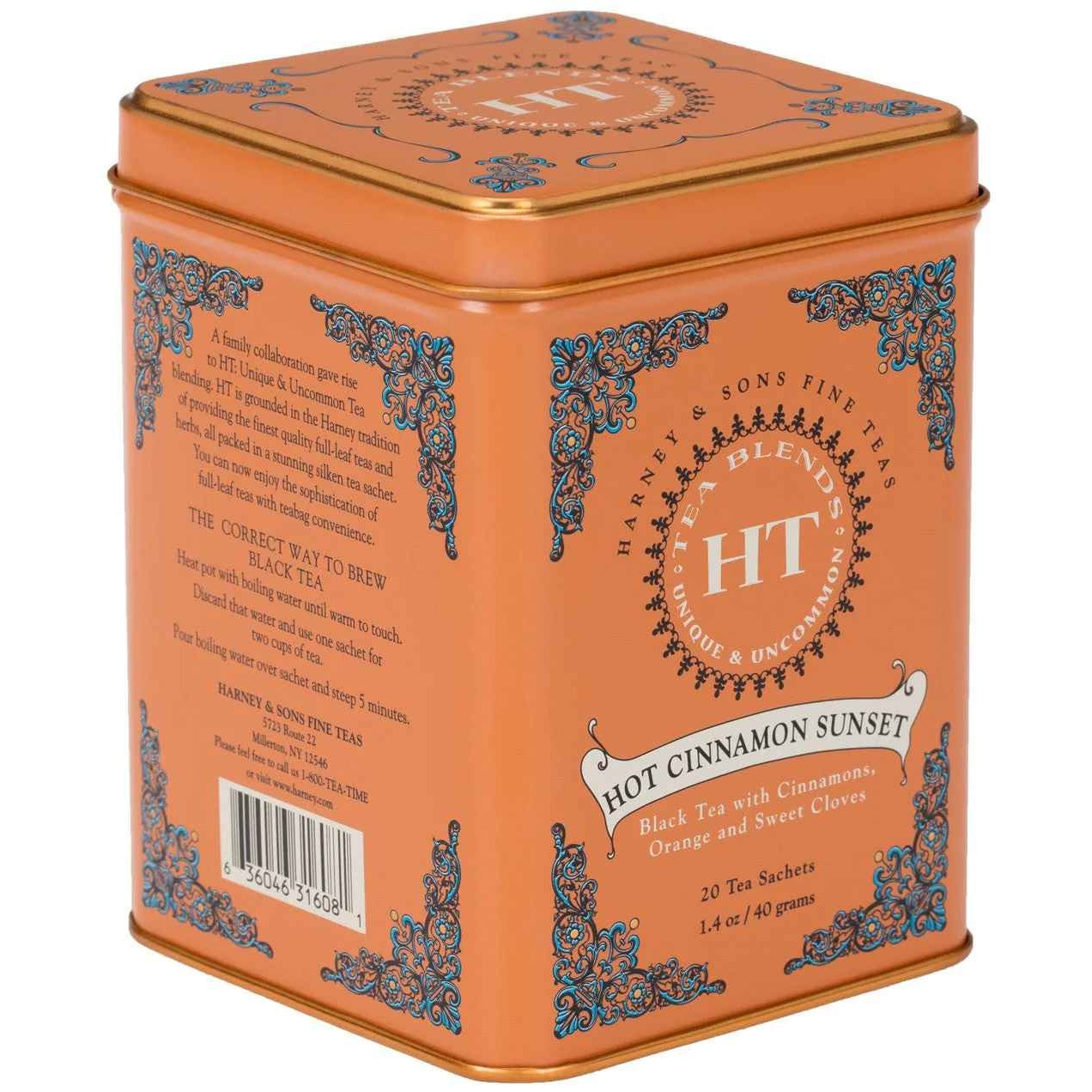 HARNEY And SONS HOT CINNAMON SUNSET 20 Each