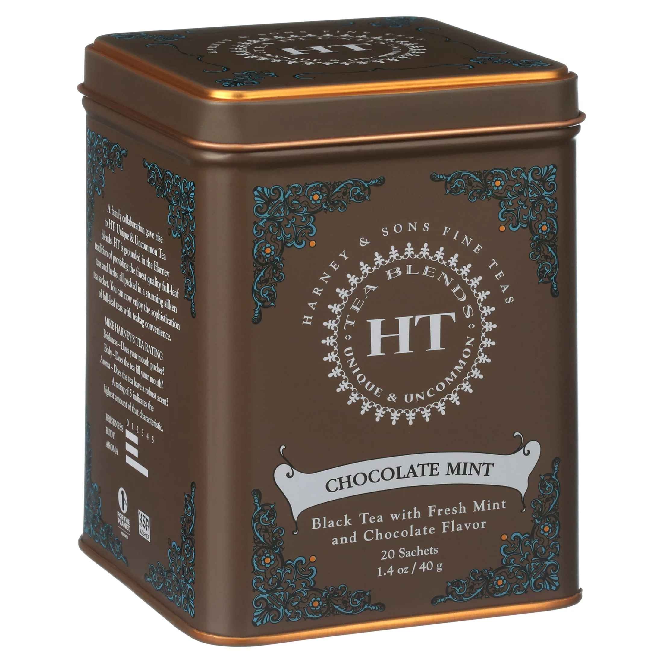 HARNEY And SONS CHOCOLATE MINT TEA 0.09 Lbs