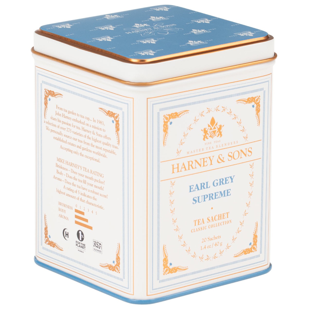 HARNEY And SONS EARL GREY SUPREME 20 Each