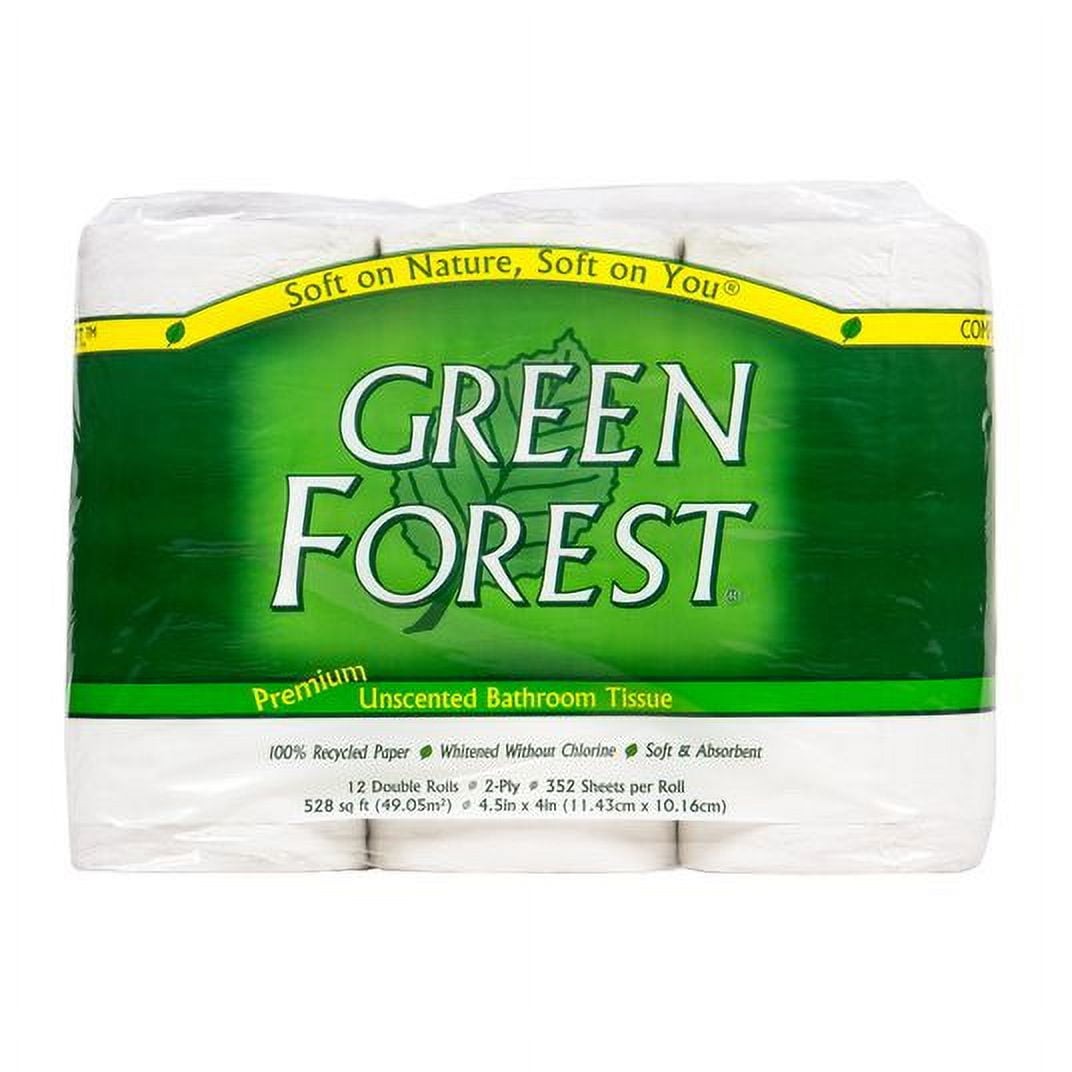 Green Forest Bathroom Tissue 4 PACK