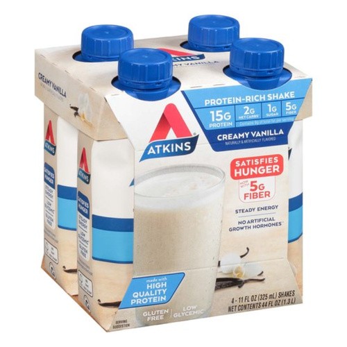 ATKINS RTD CRMY VAN                      4 PACK
