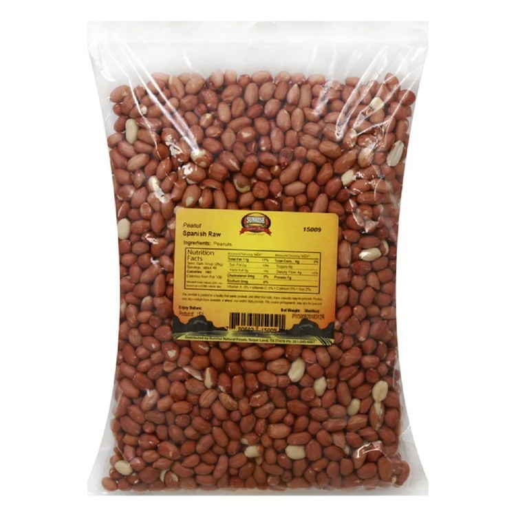 RAW PEANUTS 3 LBS