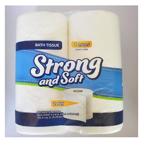 Toilet Paper 4 ROLLS
