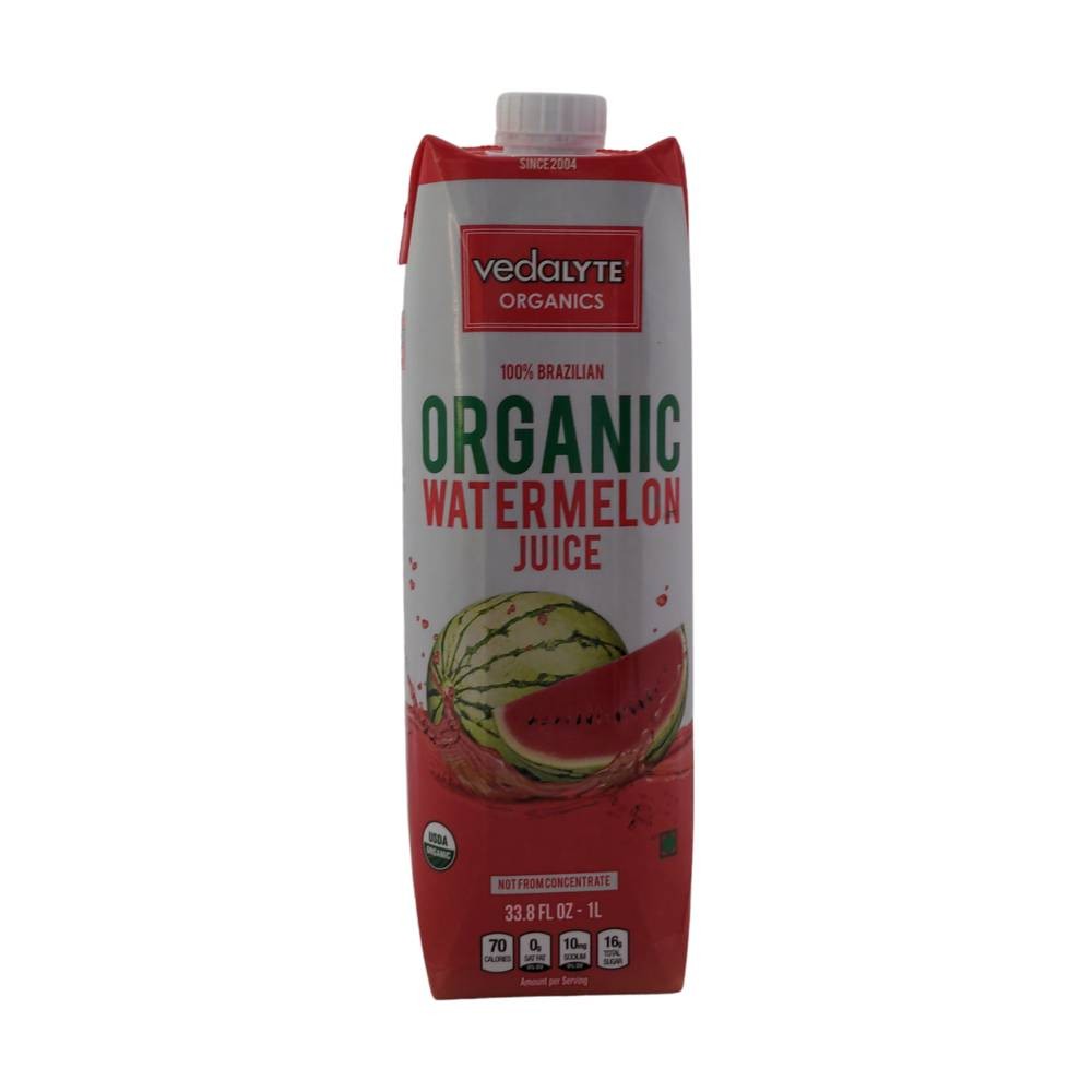 VEDALYTE ORGANIC WATERMELON JUICE 1 LTR