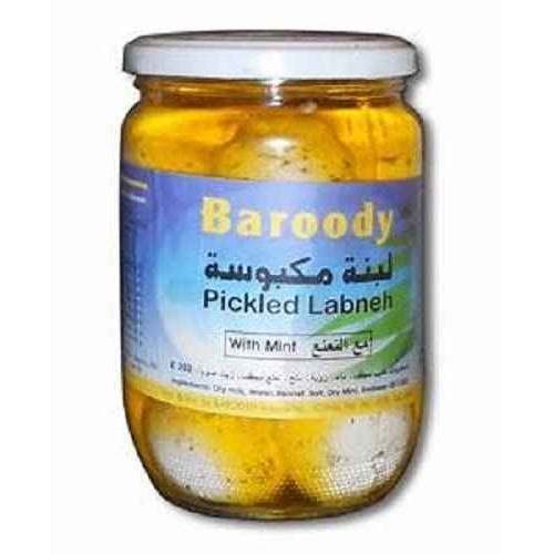 BAROODY PICKLED LABNEH WITH MINT 1.25 Lbs