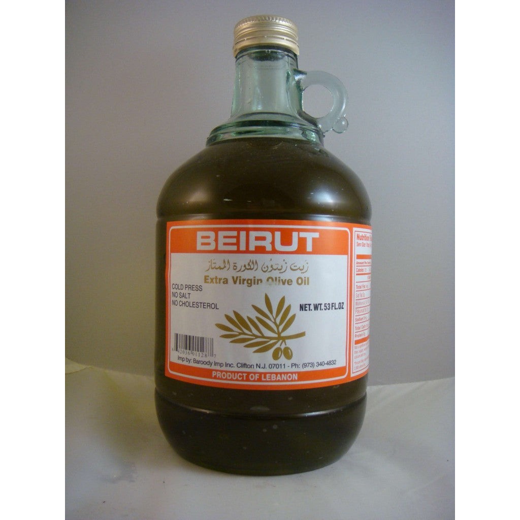 BEIRUT EXTRA VIRGIN OLIVE OIL 6.31 Lbs