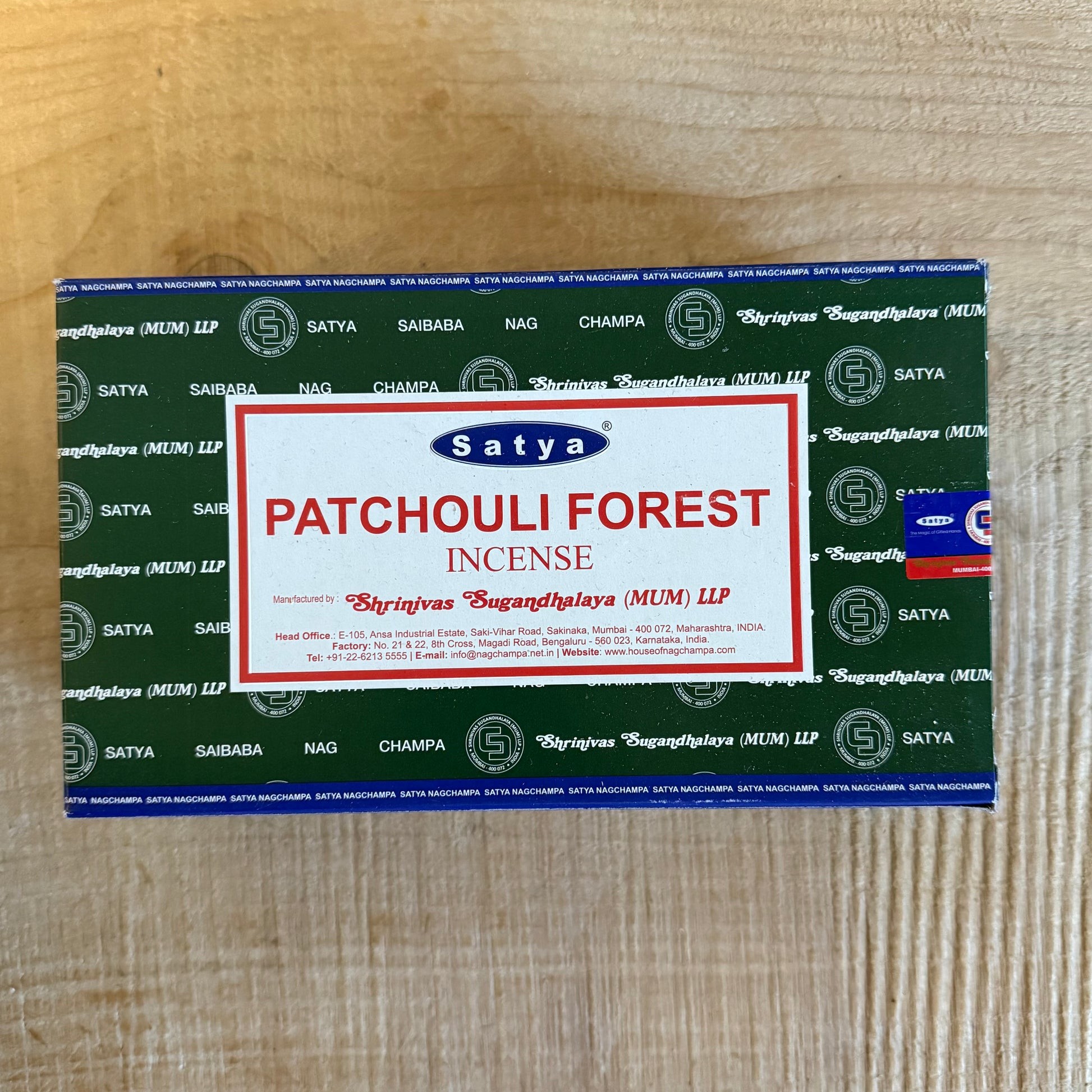 Nag Champa Patchouli Forest Incense 15 Gm 15 Gm
