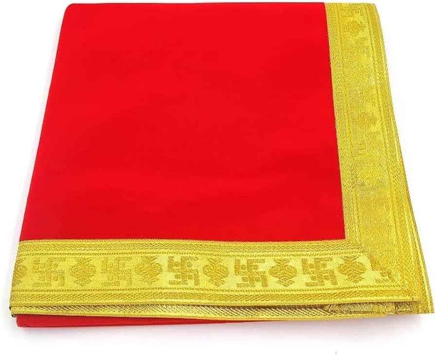 Shree Pooja Cloth Red 1 EACH