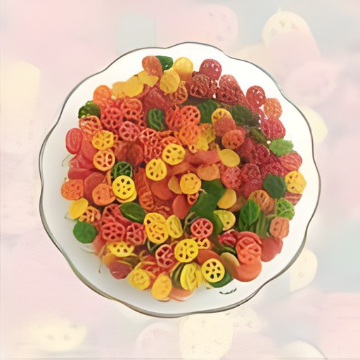 Rainbow Unfried Color Wheel 7 OZ