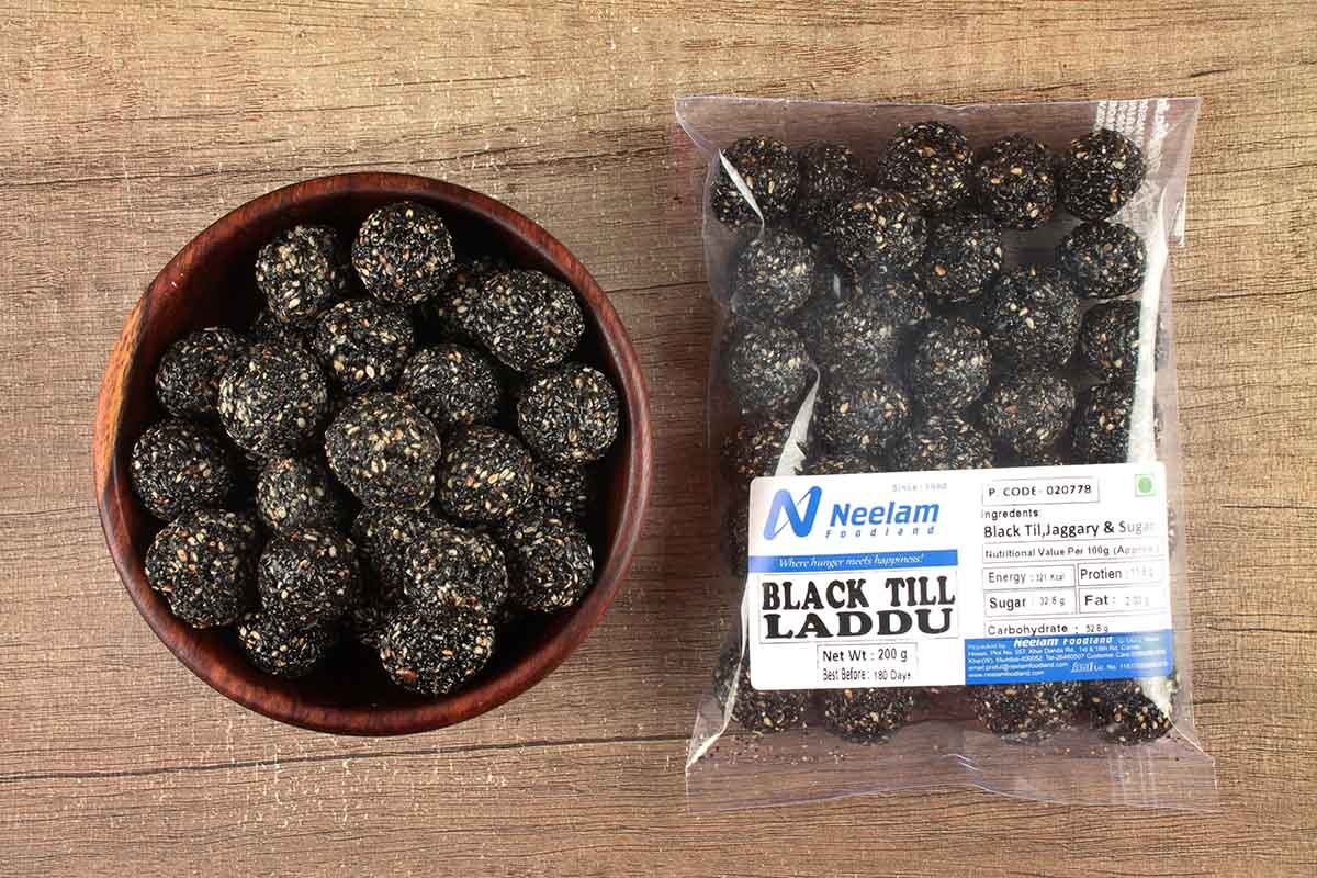 BLACK SESAME LADDU 200 GM