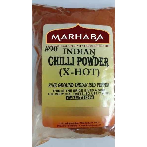 KALUSTYANS INDIAN RED CHILI POWDE EX HOT 0.38 Lbs