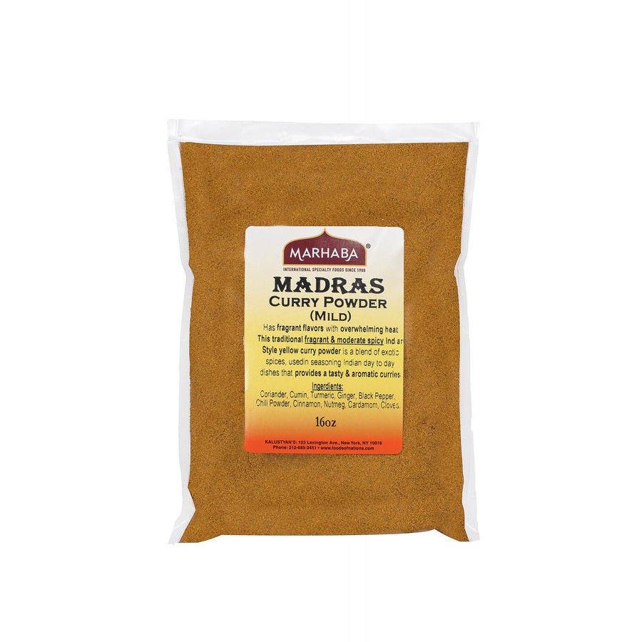 MARHABA MADRAS TURMERIC POWDER 1 Lbs