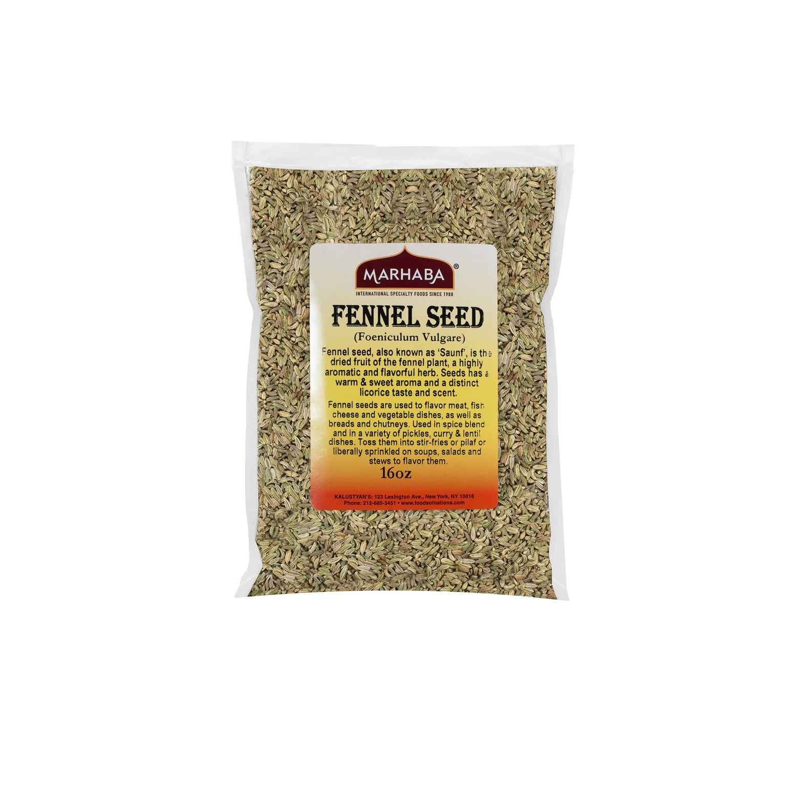KALUSTYANS FENNELSEED 0.38 Lbs
