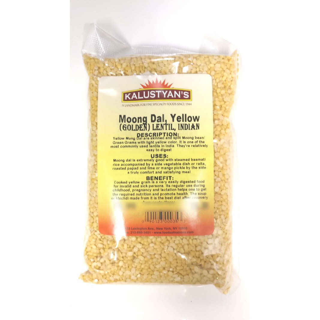 KALUSTYANS SPLIT MOONG DAL 4 Lbs