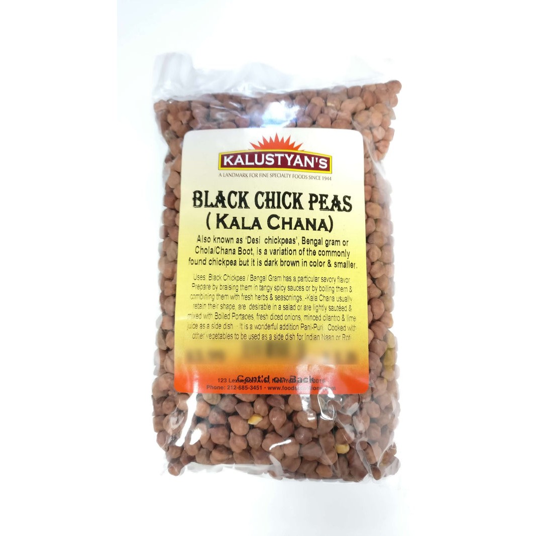 KALUSTYANS INDIAN BLACK CHICKPEAS 1 Lbs