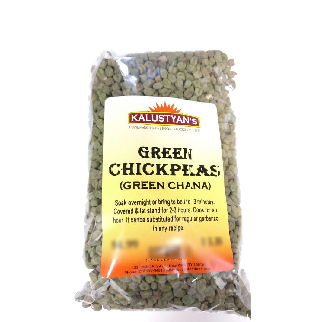 KALUSTYANS GREEN CHICKPEAS 2 Lbs