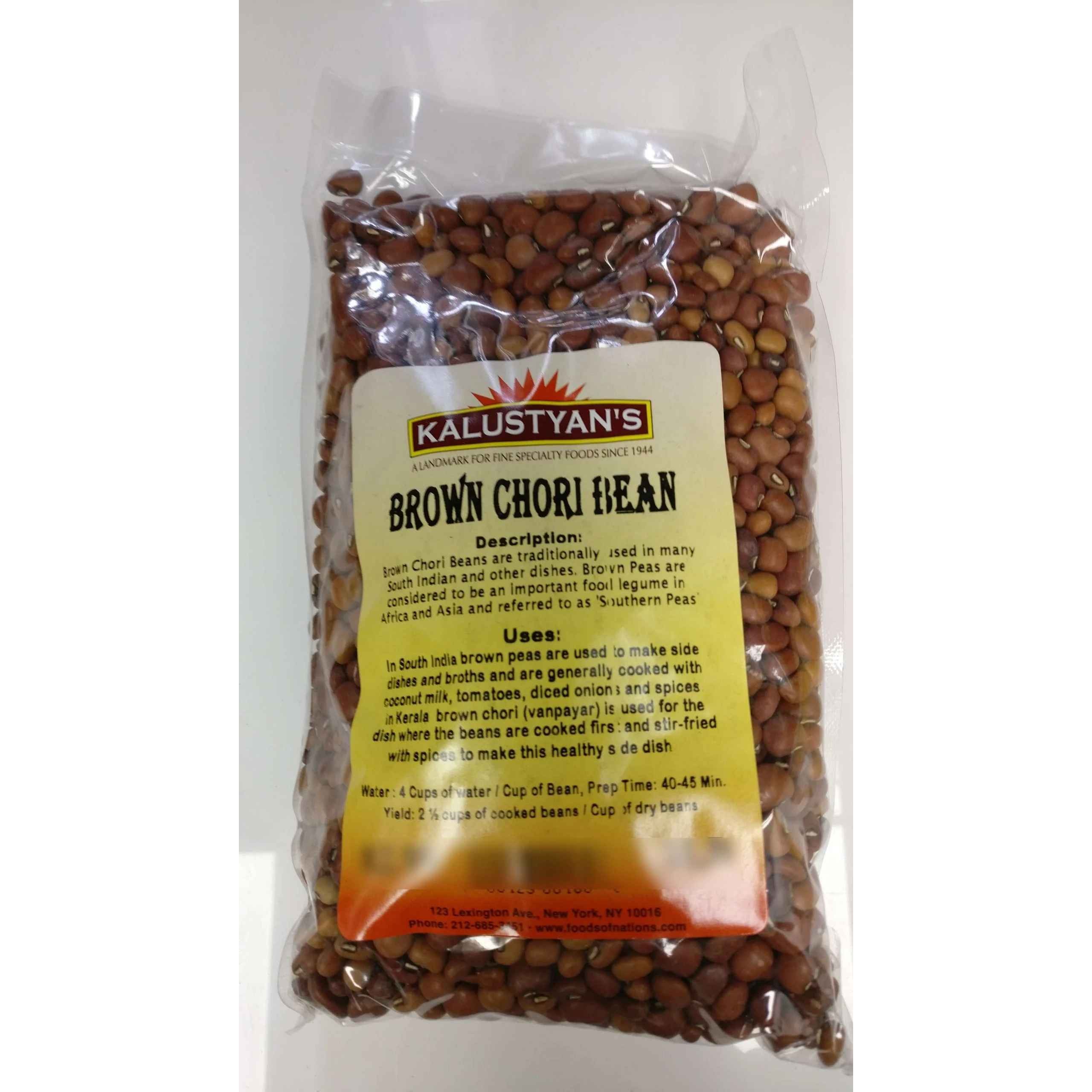 KALUSTYANS BROWN CHORI BEANS 2 Lbs