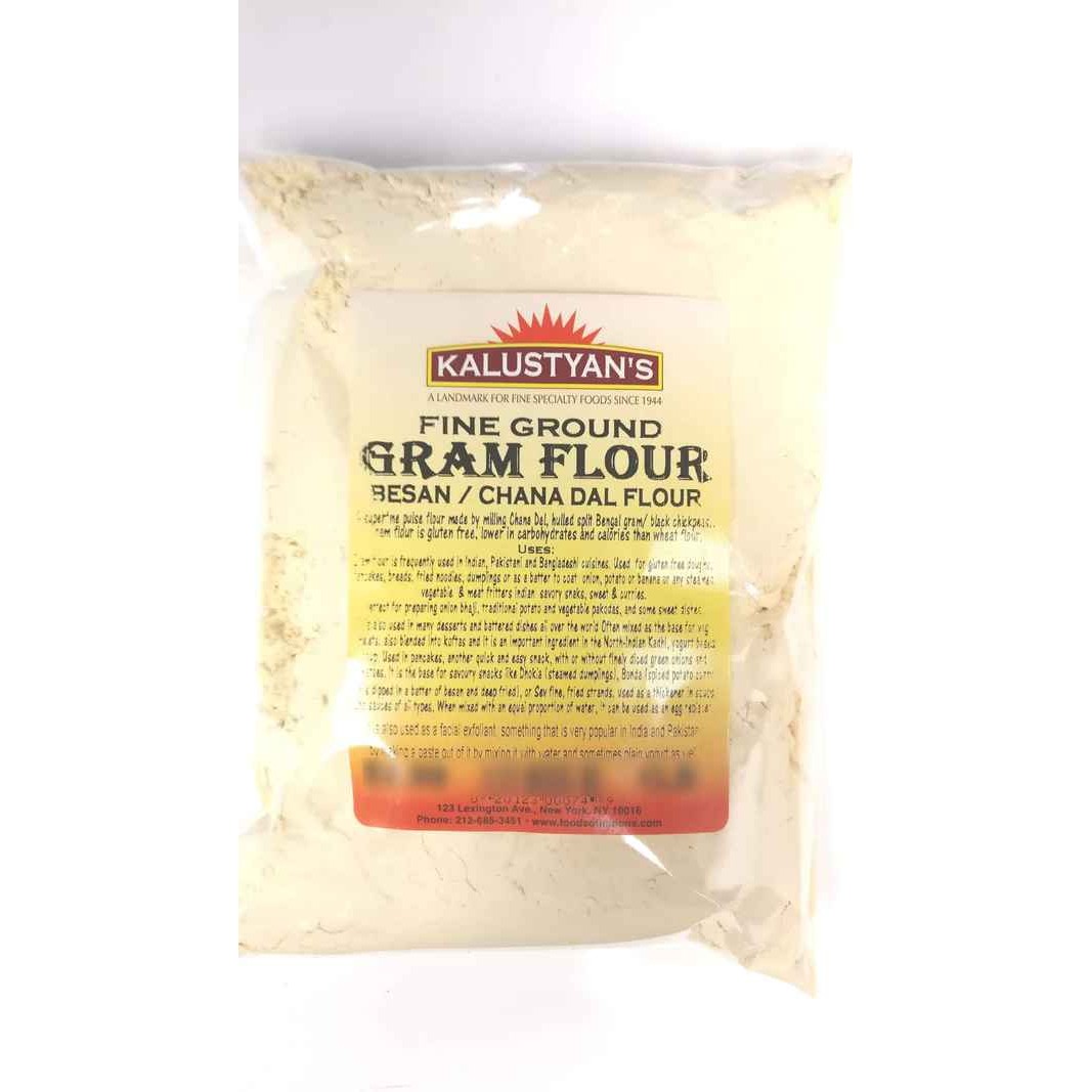 KALUSTYANS GRAM FLOUR BESAN COURSE GROUND 4 Lbs