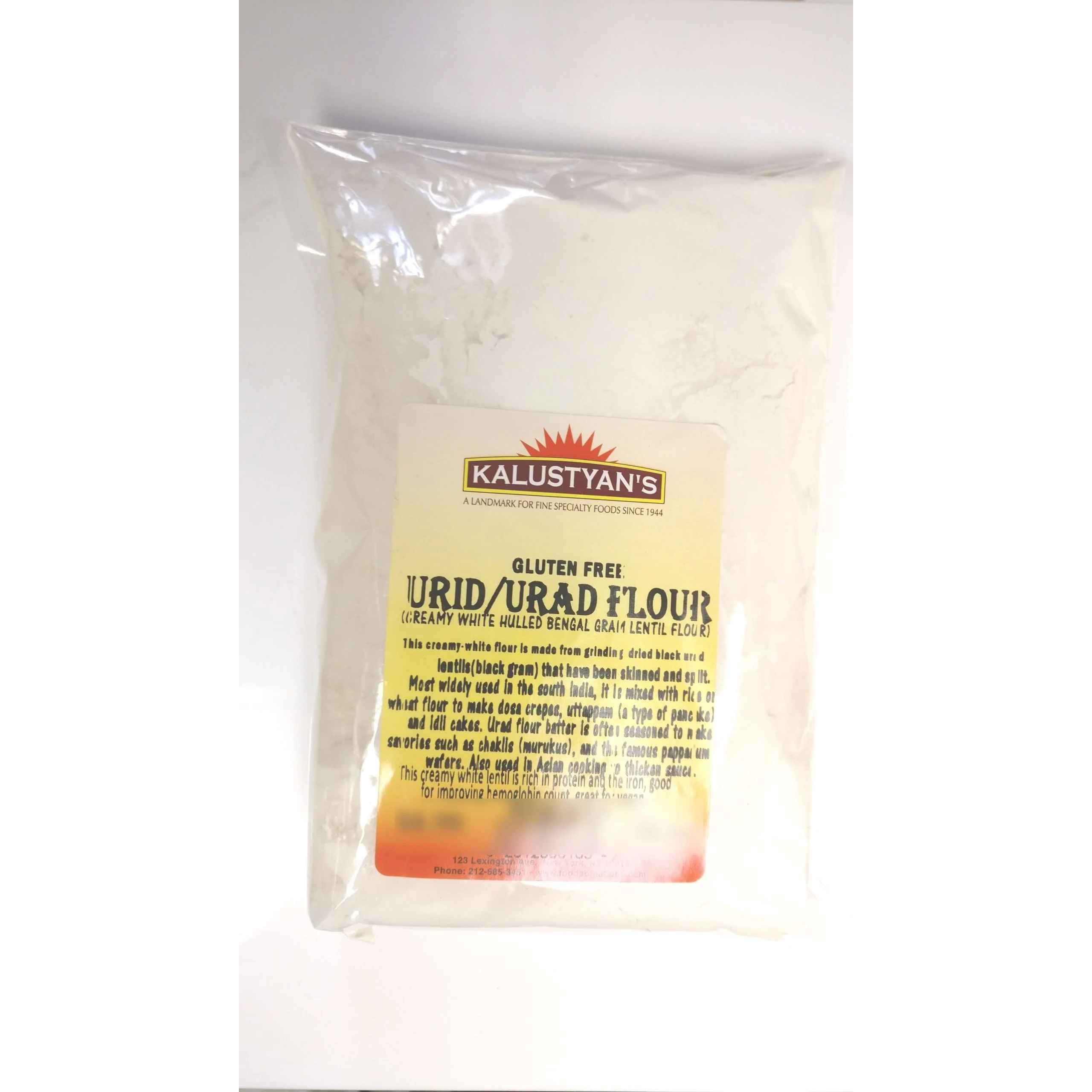 KALUSTYANS URAD DAL FLOUR GLUTEN FREE 1 Lbs