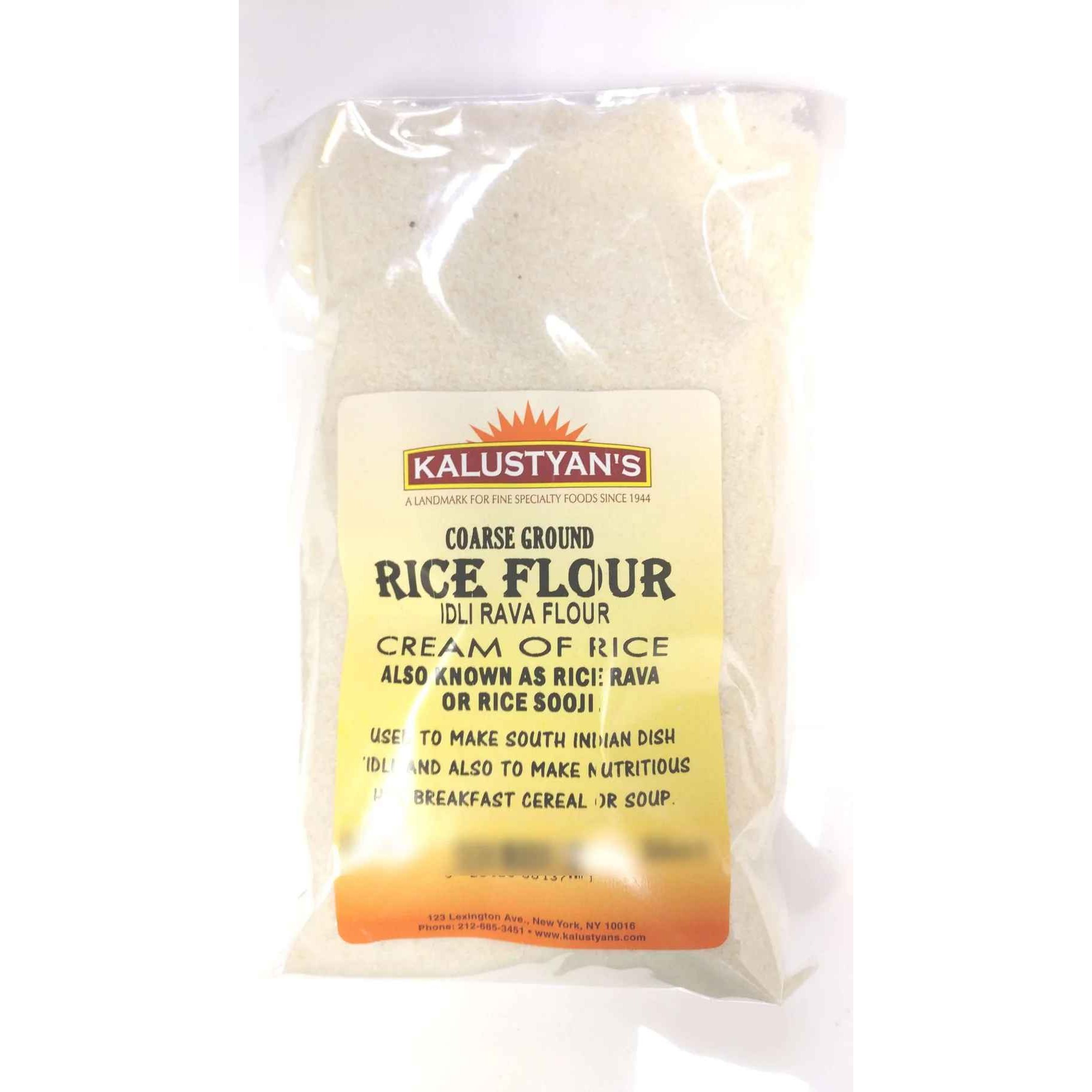 KALUSTYANS RICE FLOUR COARSE GROUND 1 Lbs