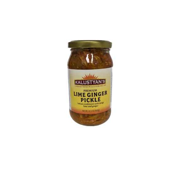 KALUSTYANS PREMIUM LIME GINGER PICKLE 0.44 Lbs