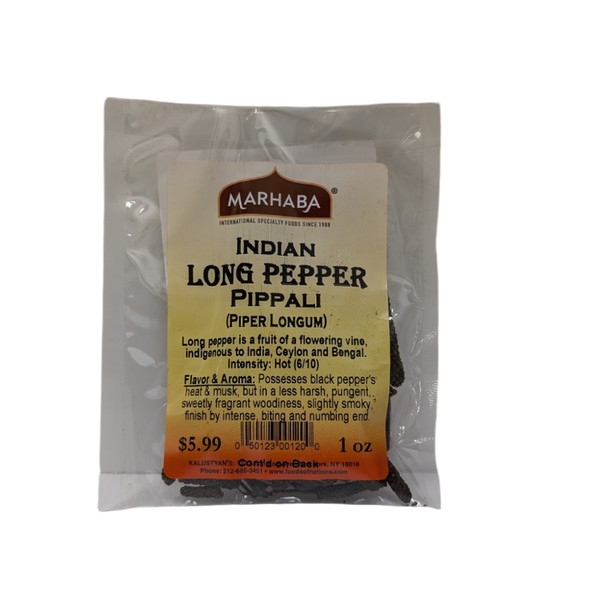 KALUSTYANS INDIAN LONG PEPPER 0.06 Lbs