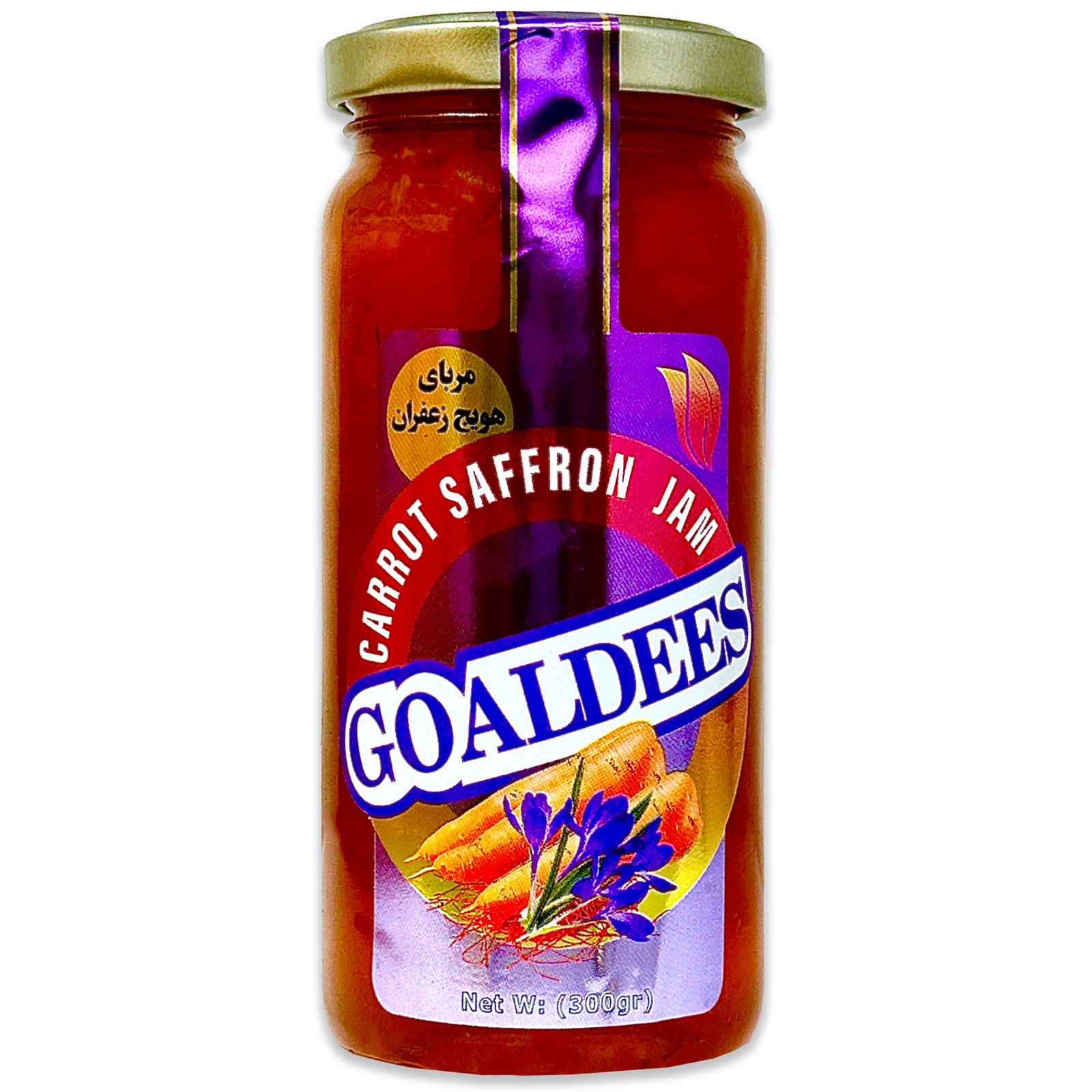 GOLDIS CARROT SAFFRON JAM 300 GM