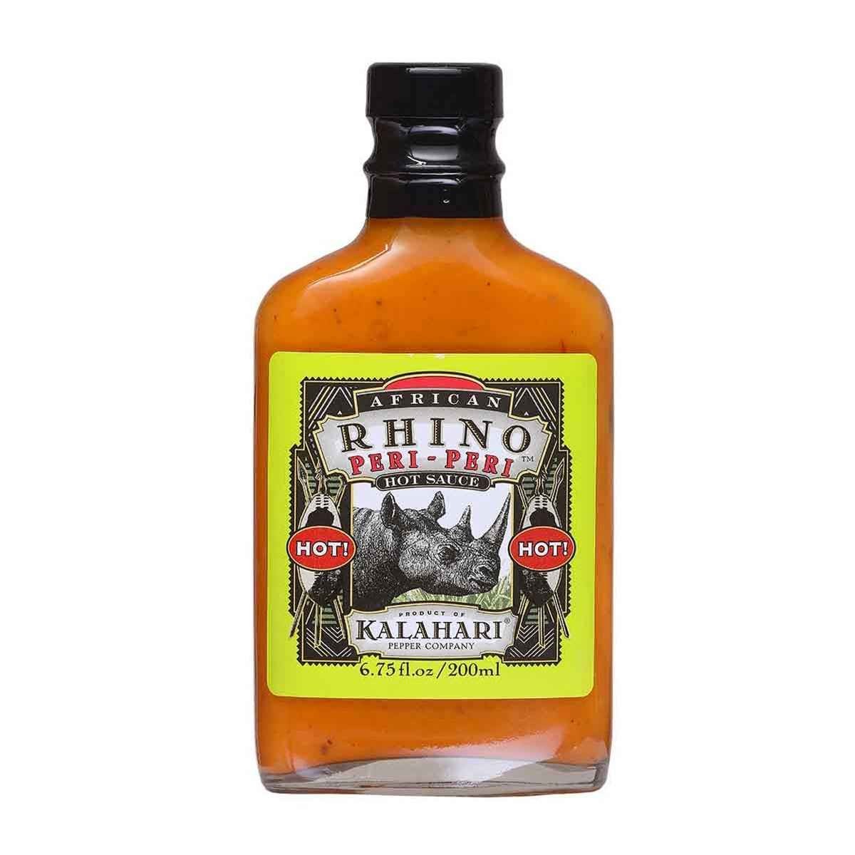 AFRICAN EXTRA HOT RHINO PERI PERI HOT SAUCE KALAHARI 0.38 Lbs