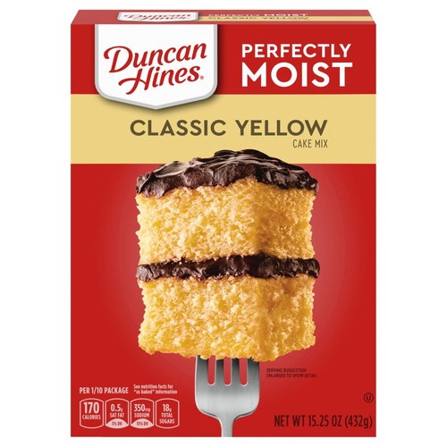 DH YELLOW CAKE MIX 15.25 OZ