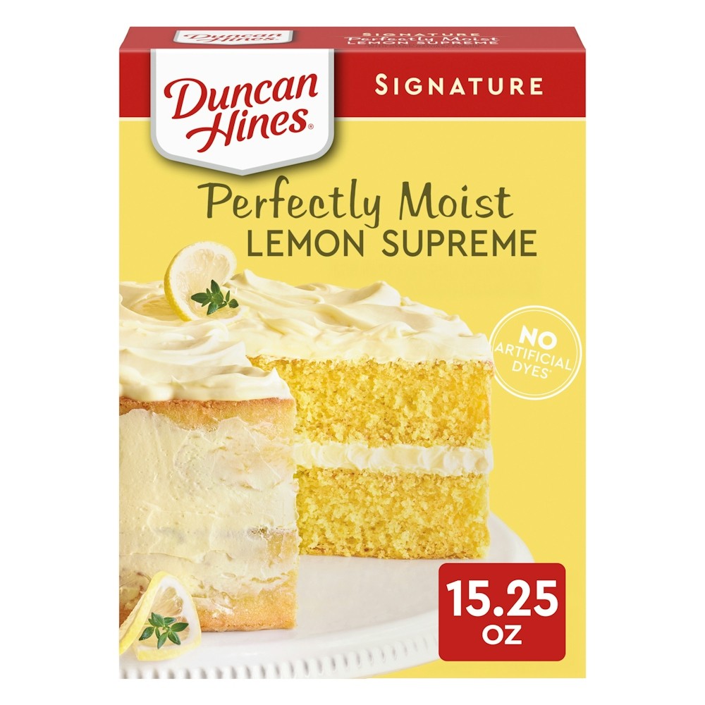 Duncan Hines Signature Lemon Cake 15.25 OZ