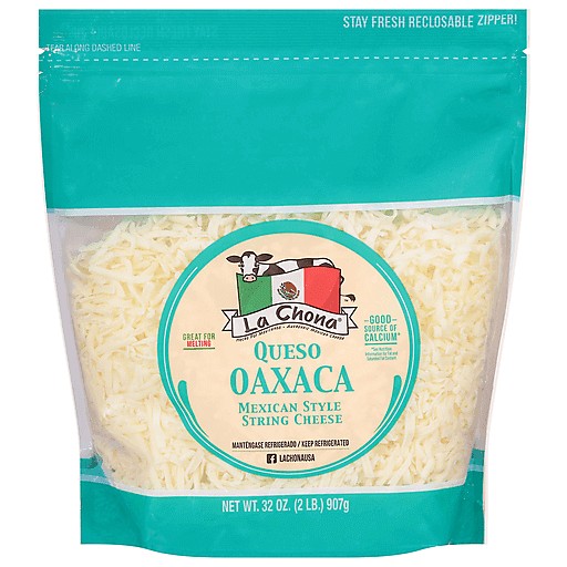 LA CHONA QUESO OAXACA SHRED CHSE 2 L     32 OZ