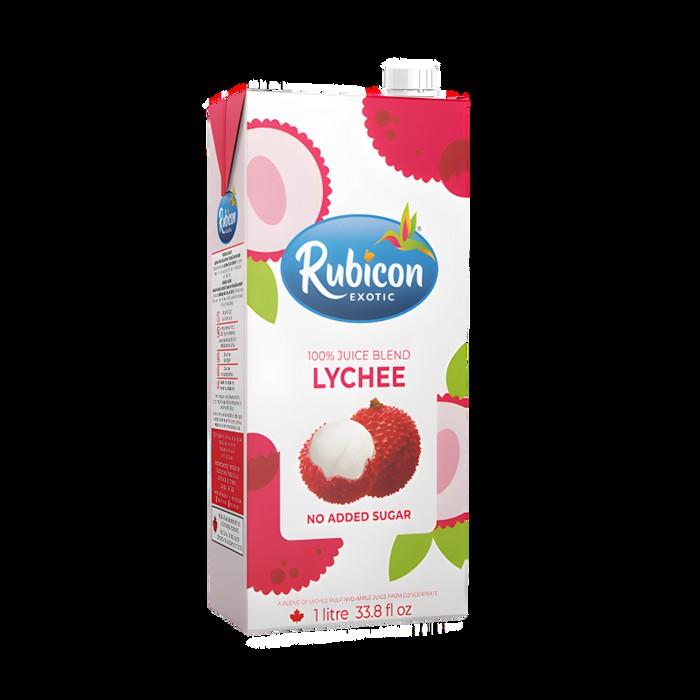 Rubicon Lychee (No Sugar) 1 LTR