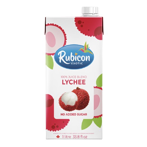 Rubicon Lychee (No Sugar) 1 LTR