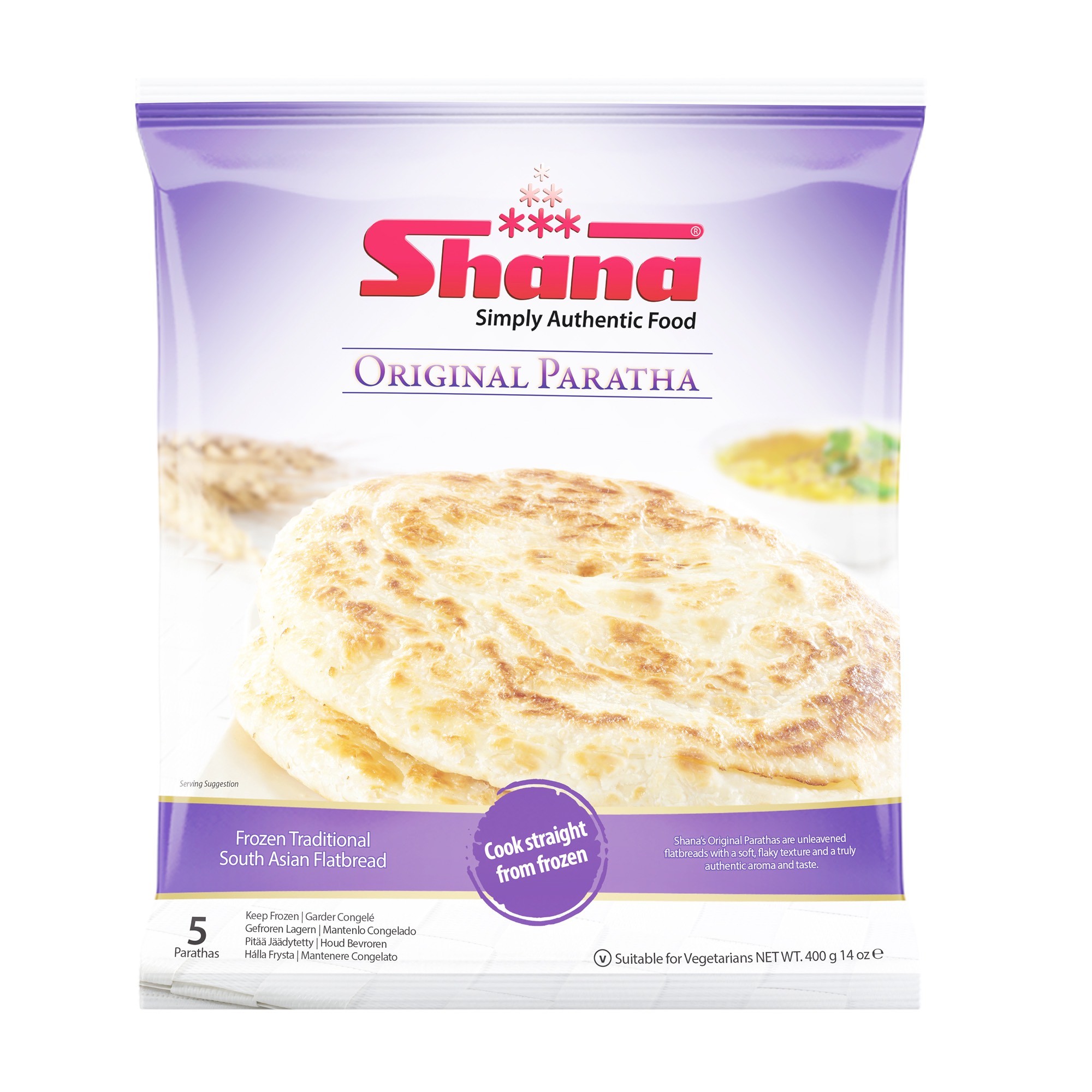 Shana Original Paratha  400 GM