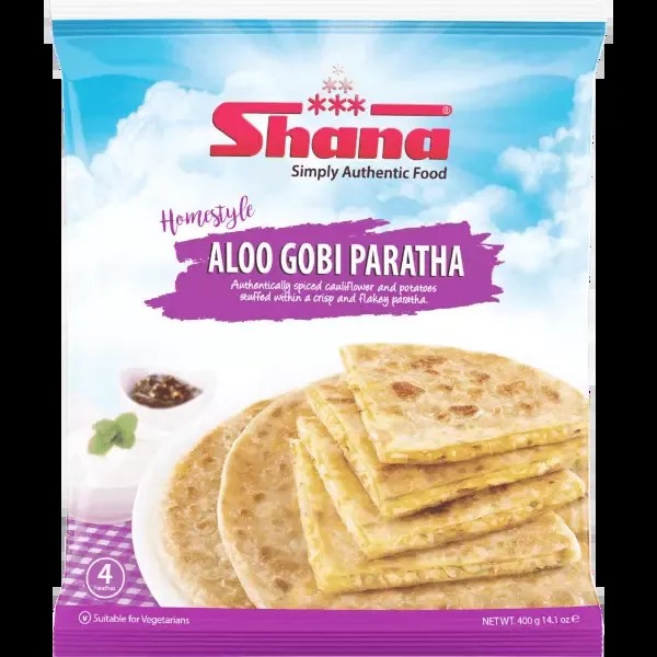 Shana Aloo Gobi Paratha 4 PCS